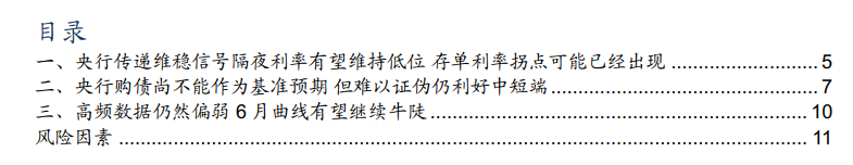 5月以来债市震荡，6月利率曲线陡峭化下行值得期待？