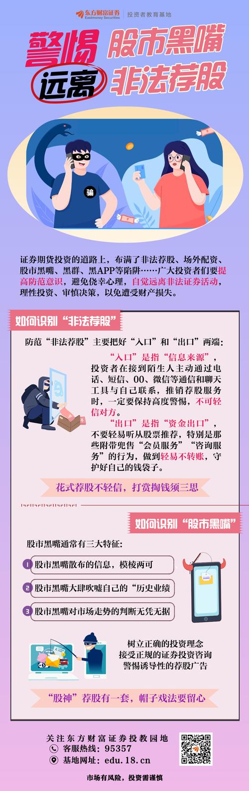 防范非法证券期货活动知识问答：投资者会面临啥风险？