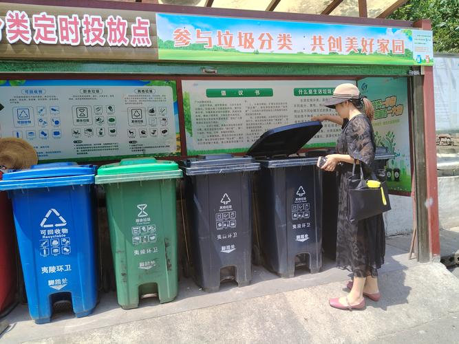 垃圾分类桶站改造提升_星城街道垃圾分类_城市垃圾处理流程图片