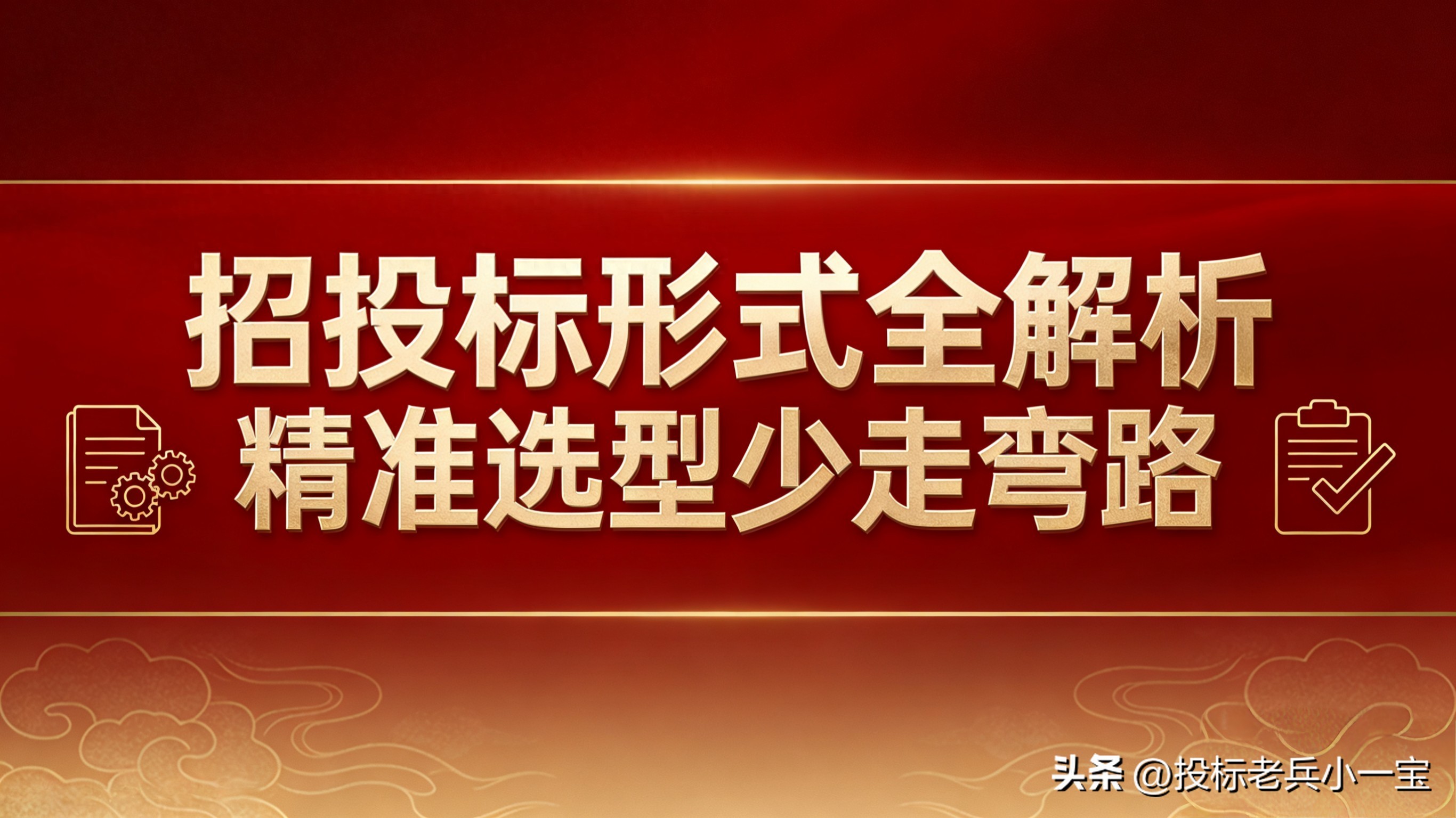 招投标全品类形式大揭秘，含选型要点及避坑指南
